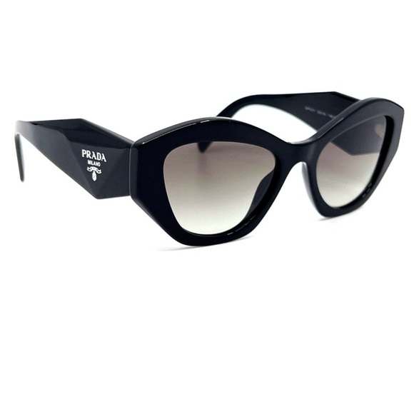 Authentic Prada sunglasses SPR07Y 55mm gray gradient - Picture 6 of 11